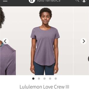 Lululemon Love Crew III
